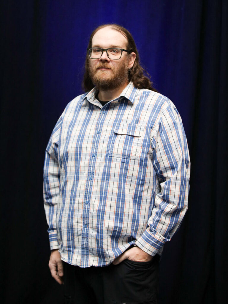 ACCT Staff Member, John Voegtlin, is captured in a headshot image before the Awards Ceremony during the 2025 conference and exposition.